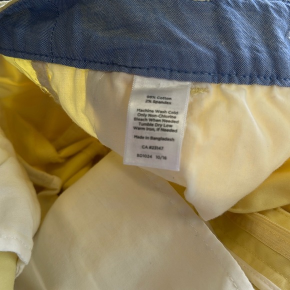 Talbots the weekend chino in yellow women’s size 4. - Picture 3 of 6